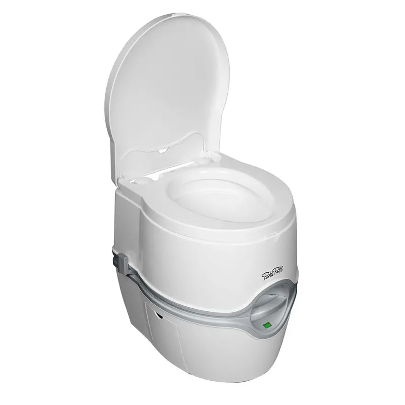 Thetford Porta Potti 565E Curve Compact Portable Toilet With Ergonomic Design [92306] 1