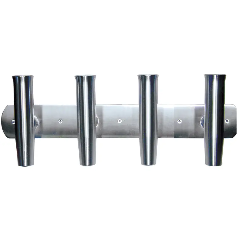Tigress 4-Rod Aluminum Transom-Mount Rod Holder – 28-Inch Wide Configuration (Model 88144-1) 1