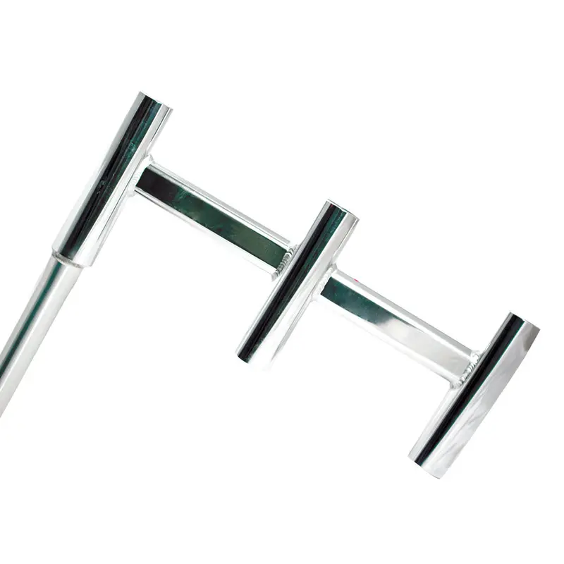 Tigress Offset Triple Aluminum Rod Holder – Straight-Butt Mount (Model 88149-1) 1