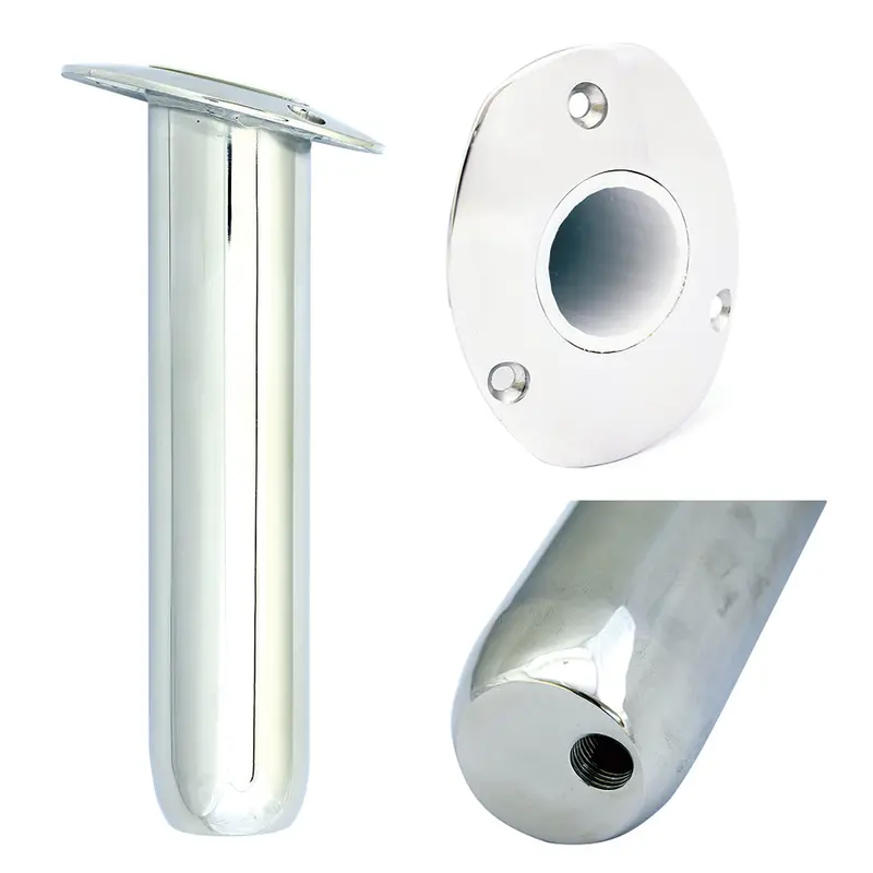 Tigress Oval Head Closed-Base Rod Holder – Zero-Degree Angle, 9-Inch Height (Model 88537) 1