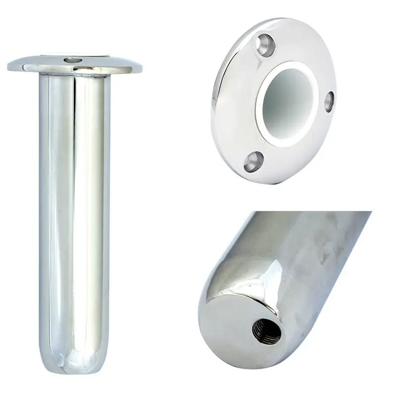 Tigress Round-Head Closed-Base Rod Holder – Zero-Degree Mount, 9-Inch (Model 77902) 1