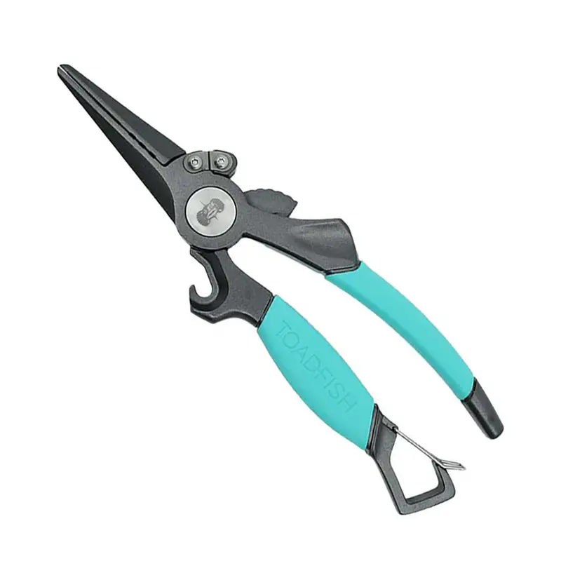 Toadfish 8063 Elite Series Pliers – Heavy-Duty, Saltwater-Resistant Fishing Pliers With Wire Cutter & Hook Remover 1