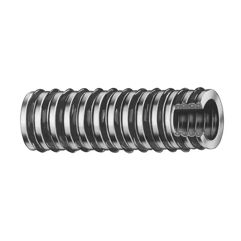 Trident 144-1146 1-1/4" × 50' Clear Bilge And Live Well Hose Featuring Black Helix Design 1