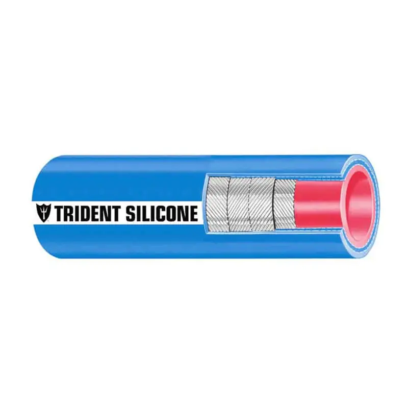Trident 2-Inch × 36-Inch Blue Silicone Wet Exhaust Hose 1