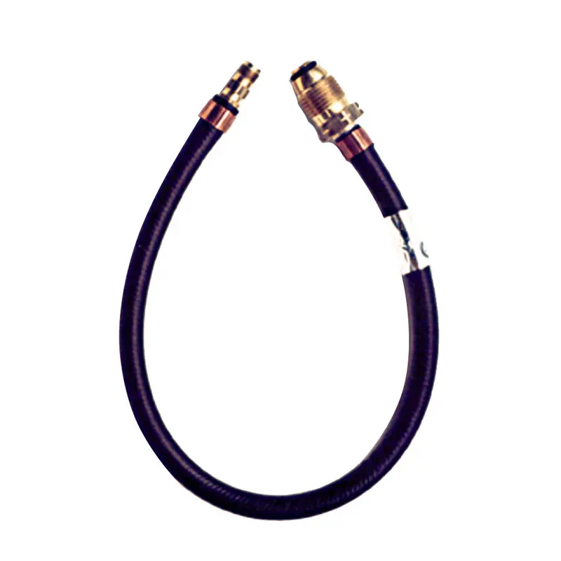 Trident Marine 20-Inch Pigtail Hose – Male Fitting To 1/4" Male Inverted Flare (1014-1401-20) 1