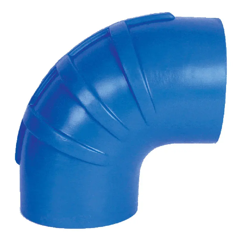 Trident Marine 5-Inch Id Blue Silicone Wet Exhaust Elbow – 90° Angle (Model 290V5000-S/S) 1