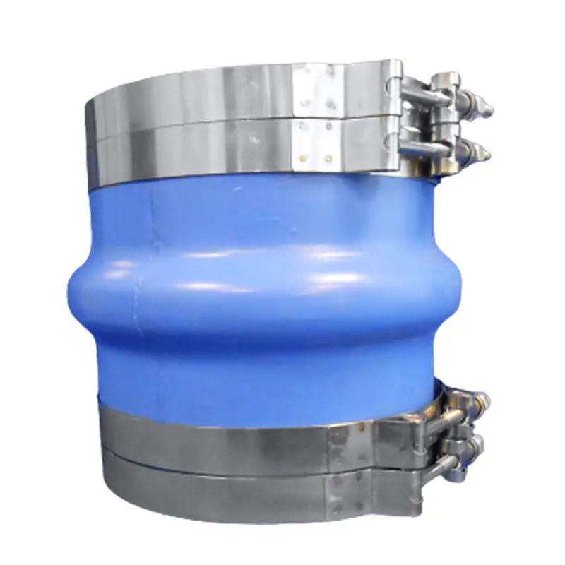 Trident Marine 6" Id Blue Silicone Wet Exhaust Hump – Includes 4 T-Bolt Clamps [270V6000-S/S] 1