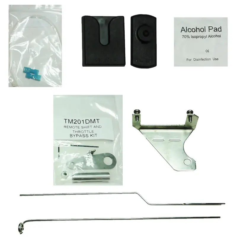 Trollmaster Mercury/Mariner & Yamaha Remote Throttle Kit – 9.9–15 Hp (1990–2006) [Tm201Hwkit] 1