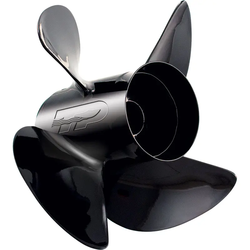 Turning Point Hustler Aluminum Right-Hand 4-Blade Propeller – 14" X 11" Pitch (Model Le1/Le2-1411-4, Sku 21431130) 1
