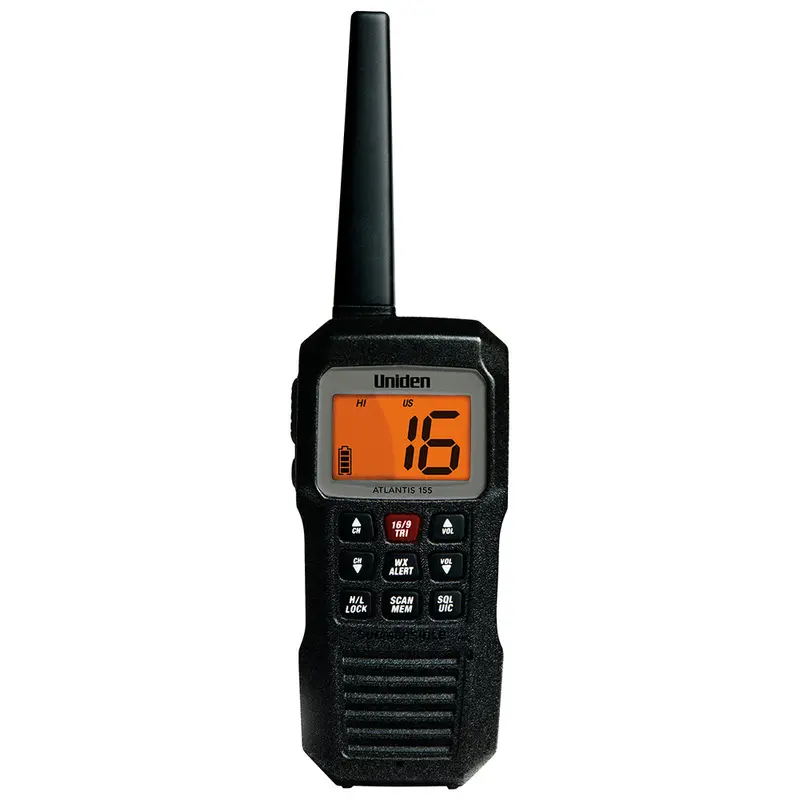 Uniden Atlantis 155 Waterproof Floating Vhf Two-Way Radio 1
