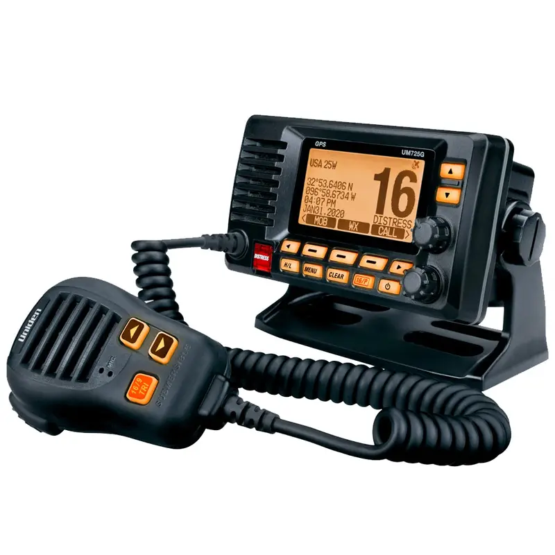Uniden Um725Bk Fixed-Mount Vhf Marine Radio – Black 1