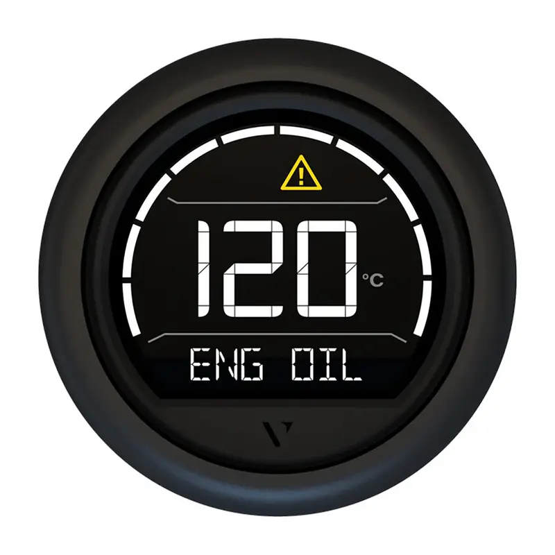 Veratron Vl Digital 52Mm Gauge With Round Black Bezel – Model B00205702 1