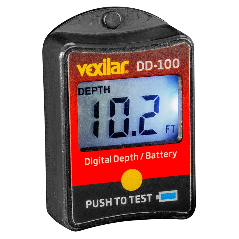 Vexilar Dd-100 Digital Depth Sounder And Battery Voltage Monitor 1
