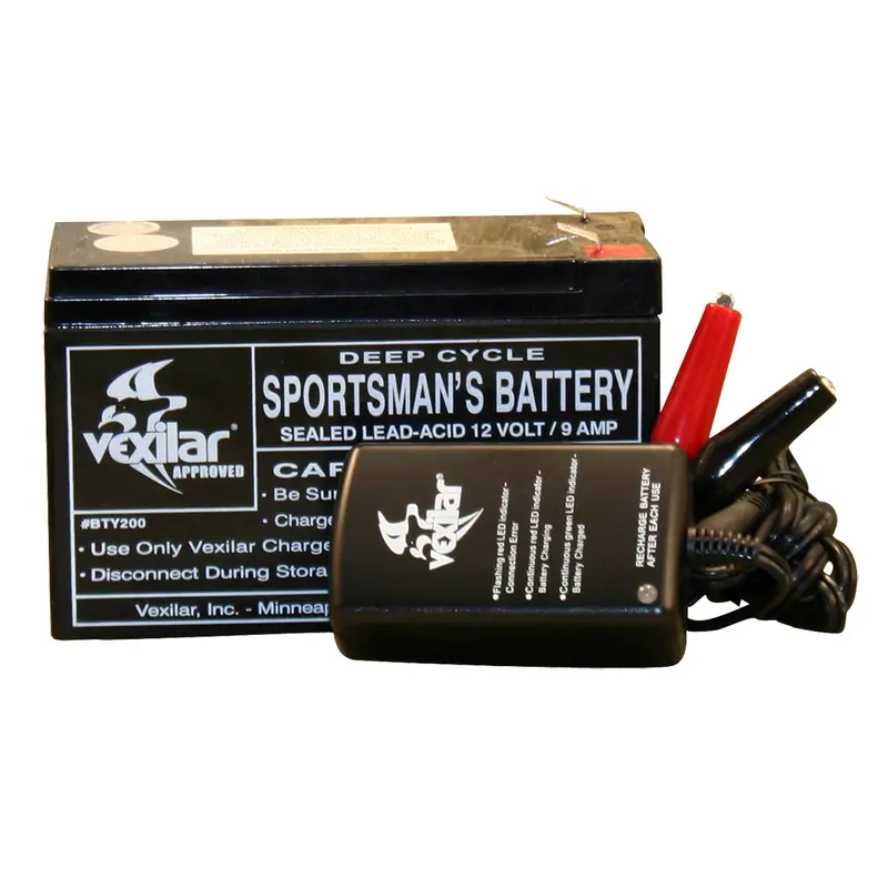 Vexilar V-120 Ac Battery Charger For Marine & Ice Fishing Equipment 1