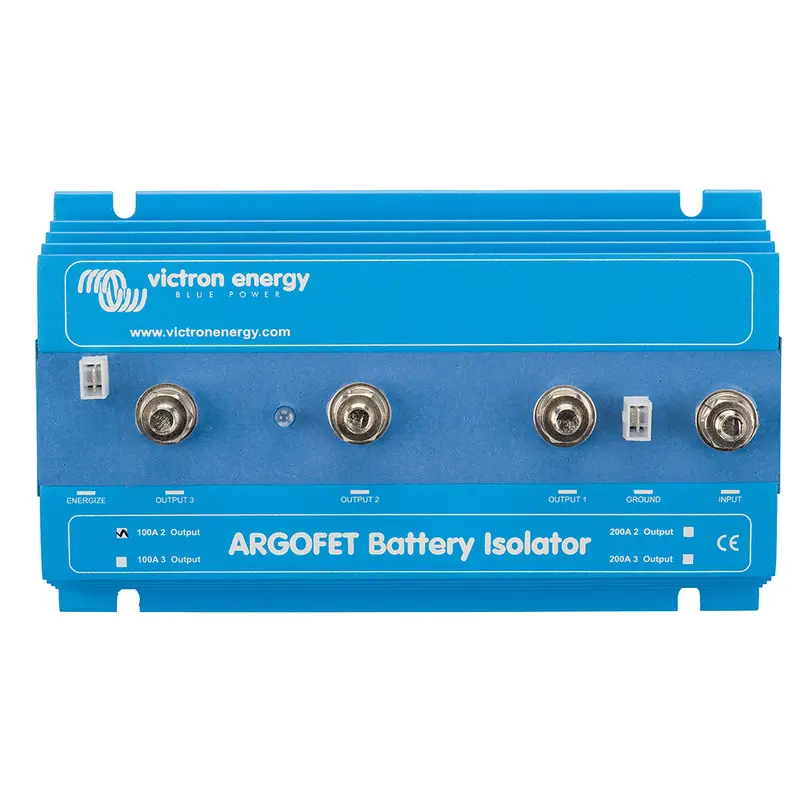 Victron Argo-Fet Battery Isolator – 100A, Dual-Bank Configuration (Arg100201020) 1