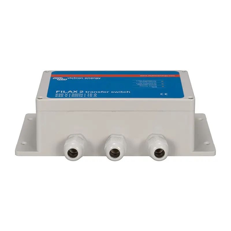 Victron Energy Filax 2 Dual-Voltage Transfer Switch (110V/50Hz–120V/60Hz) 1