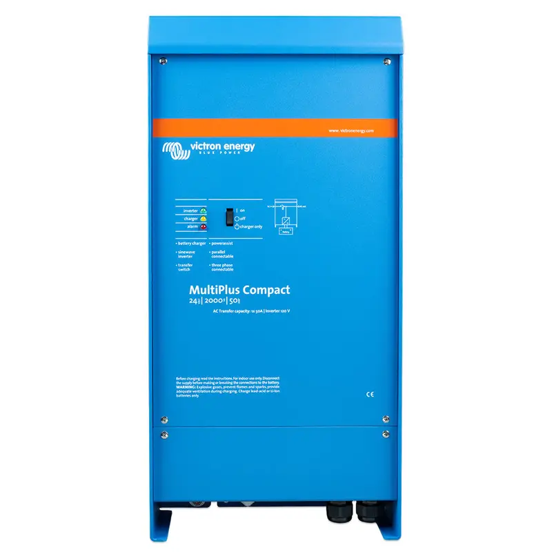 Victron Multiplus 24V 2000Va Inverter/Charger – 50A Ac Input, 50A Charger, 120V Ul-Certified 1