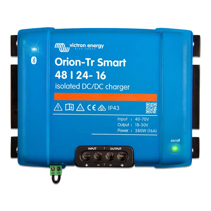 Victron Orion-Tr Smart 48V To 24V Isolated Dc-Dc Charger – 16A (380W) [Ori482438120] 1