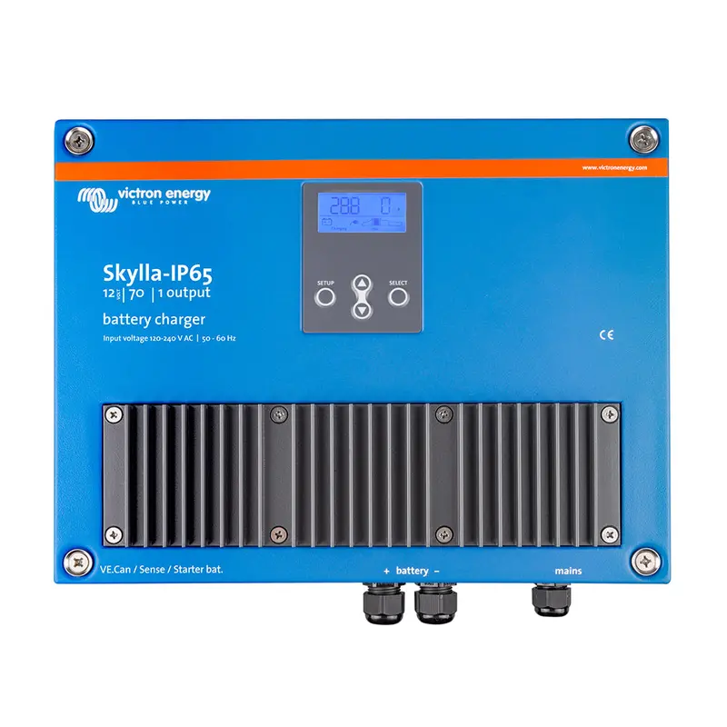 Victron Skylla-Ip65 12V/70A Dual-Bank (1+1) Battery Charger – 120–240V Ac Input (Sky012070000) 1