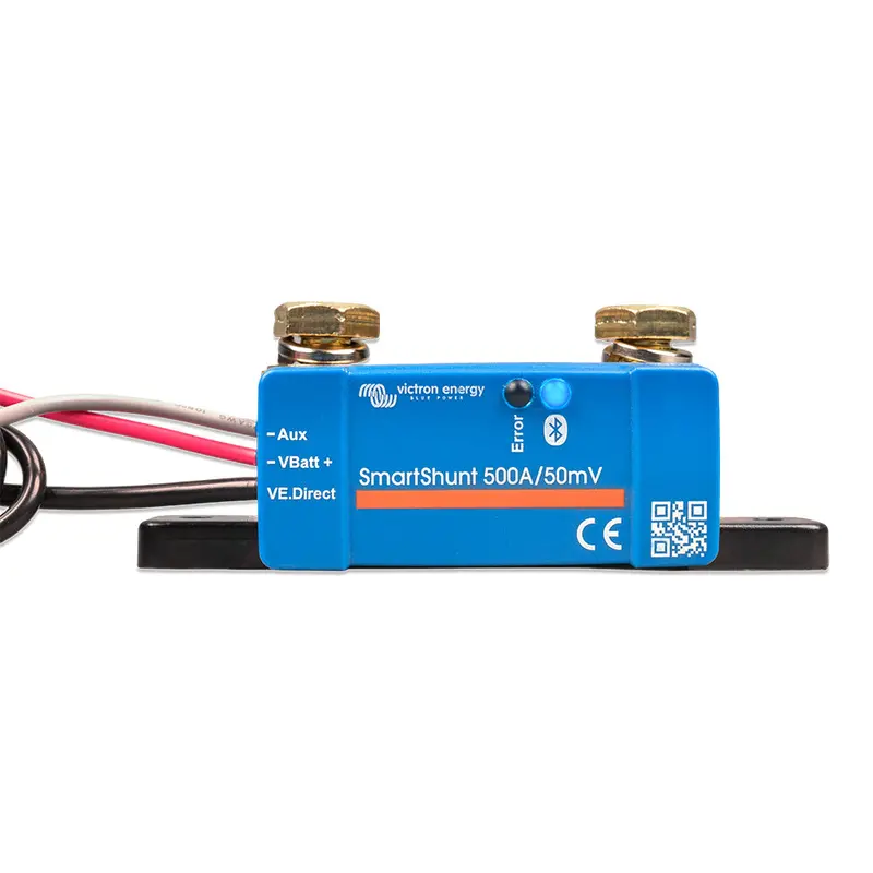Victron Smartshunt 500A Compact Battery Monitor – Ip65 Rated, 50Mv Shunt, Bluetooth Integration [Shu065150050] 1