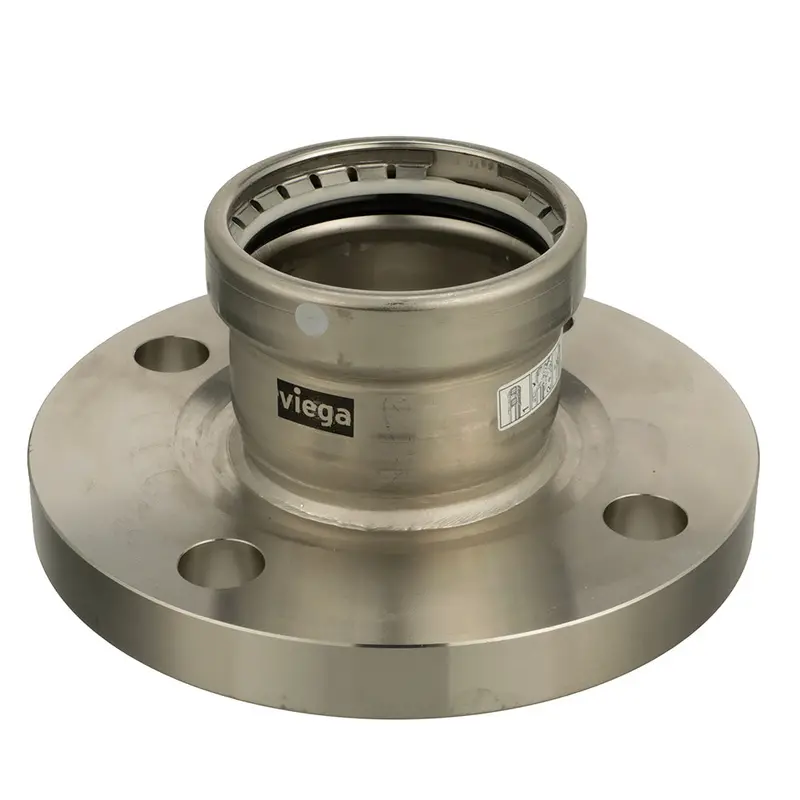 Viega Megapress 316 Stainless Steel Fkm Flange – 3 Inch 1