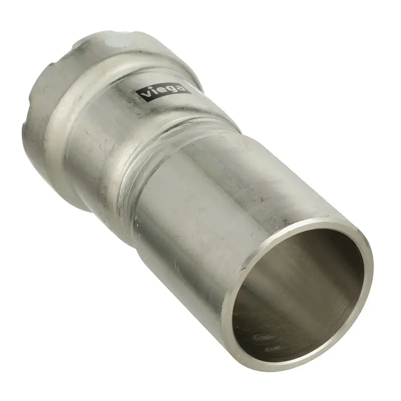 Viega Megapress 316 Stainless Steel Fkm Reducer: 1-1/2" Ips To 1-1/4" | Model 91150 1