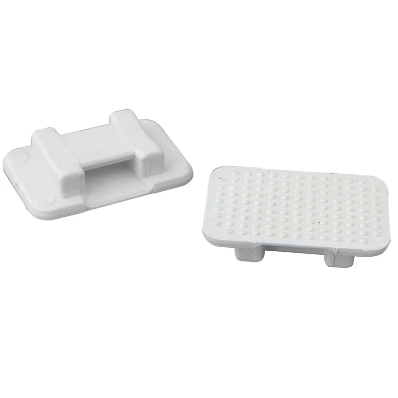 Weld Mount At-5 White Nylon Cable Tie Mount – Bulk Pack (500 Units) 1