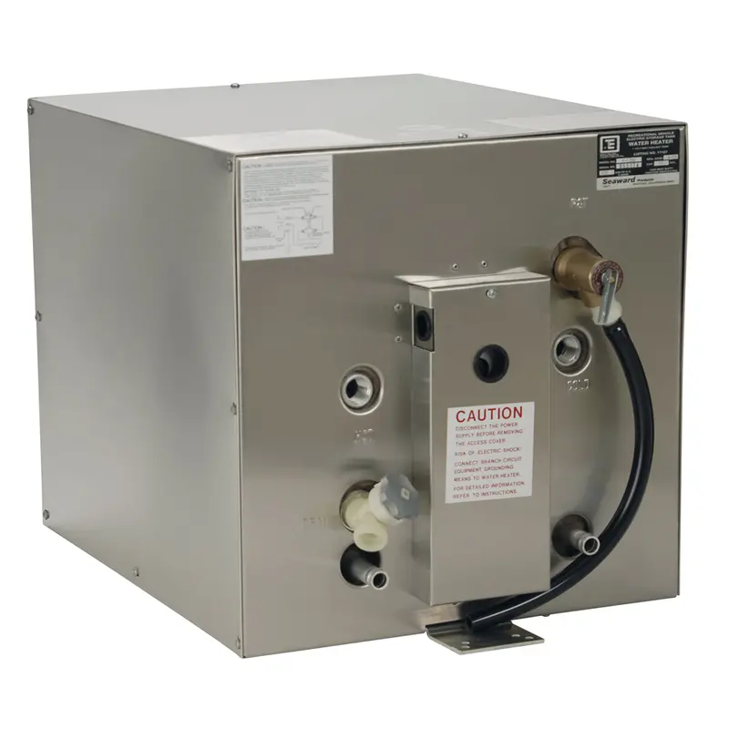 Whale F1200 11-Gallon Seaward Hot Water Heater – Front Heat Exchanger, Stainless Steel, 120V/1500W 1