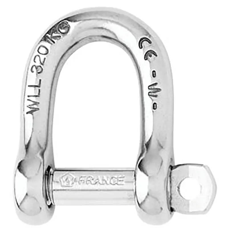 Wichard 14Mm Non-Self-Locking D-Shackle – 9/16" [1207W] 1