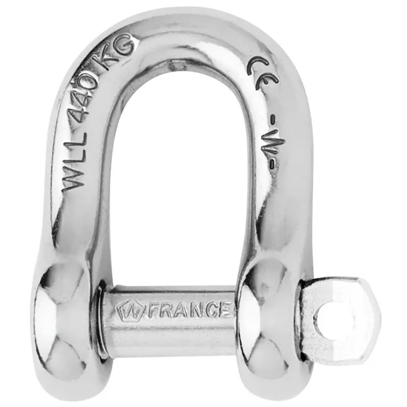 Wichard 5Mm Captive-Pin D-Shackle – 3/16 Inch Diameter (Model 1402W) 1