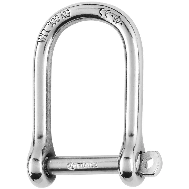 Wichard 5Mm Self-Locking D-Shackle – 3/16 Inch Diameter (Model 1262W) 1