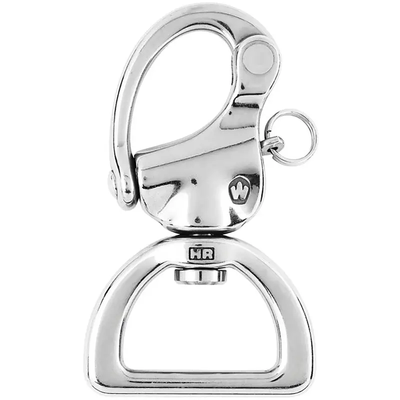 Wichard Hr Snap Shackle With Webbing Swivel – 100Mm Length, Adjustable Loop Mount 1