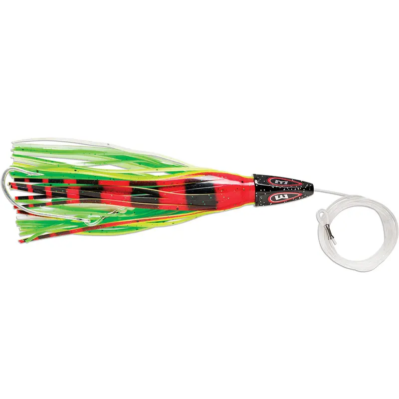 Williamson High-Speed Tuna Catcher Rigged Lure – 7.5" Rasta Color [Hstc7Rs] 1