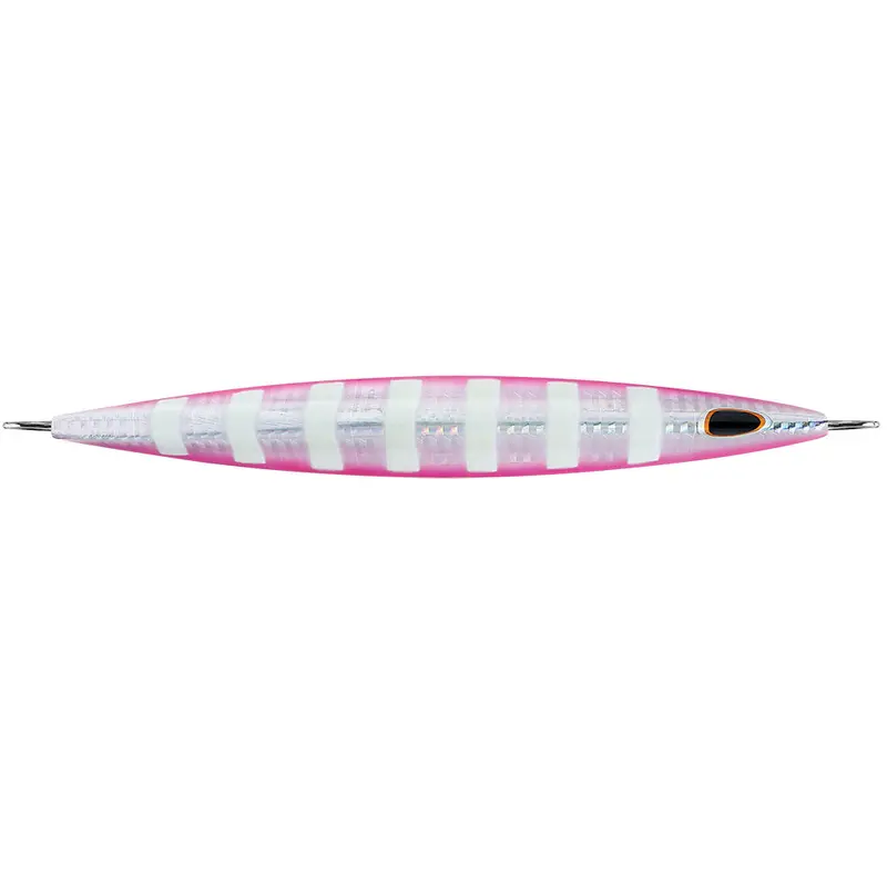 Williamson Kensaki 280 Jig – 7.25", 9.875 Oz, Silver Pink Zebra Design [Ksj280Spz] 1