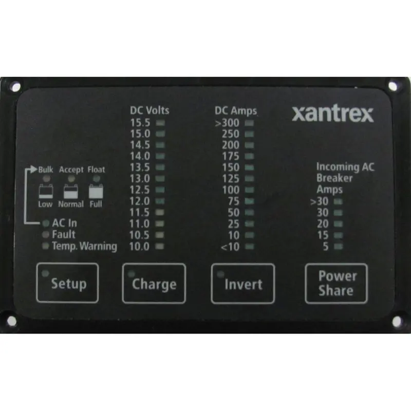 Xantrex 84-2056-01 Fdm-12-25 Remote Monitoring Panel For Freedom Inverter/Chargers 1