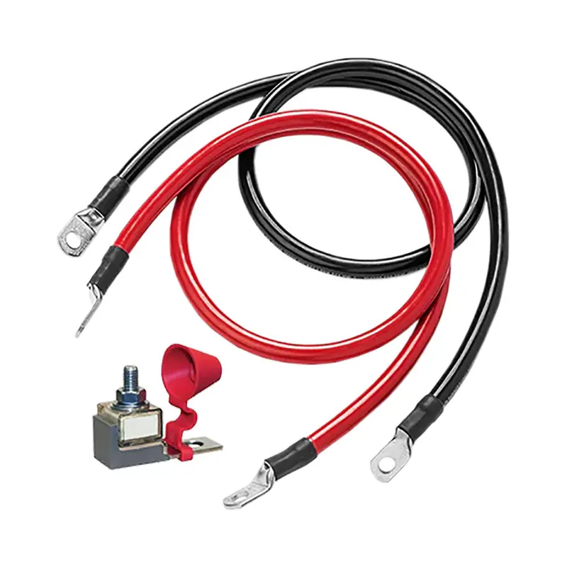 Xantrex L Battery Cable Kit – 4 Awg, Fused, Medium-Length Dc Wiring Solution [809-0820] 1