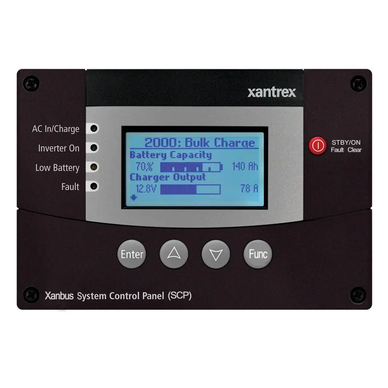 Xantrex Xanbus System Control Panel (Scp) – Compatible With Freedom Sw2012/Sw3012 [809-0921] 1